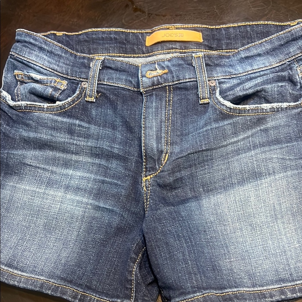 Joe's Jeans Dark Blue Denim Shorts